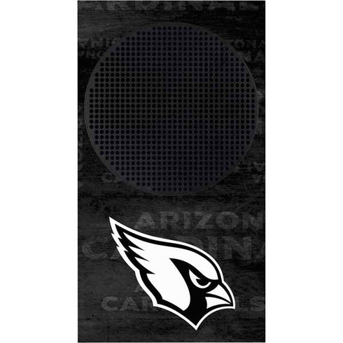 NFL Arizona Cardinals Black & White Xbox Series S Console Skin